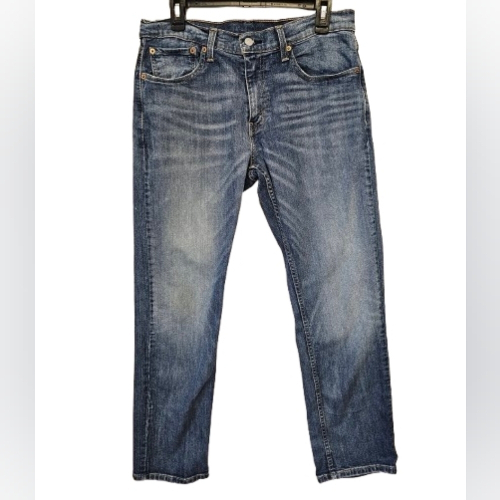 Levi Strauss 559 Relaxed Straight Fit Classic Blue Denim Jeans Men's 32 x 32
